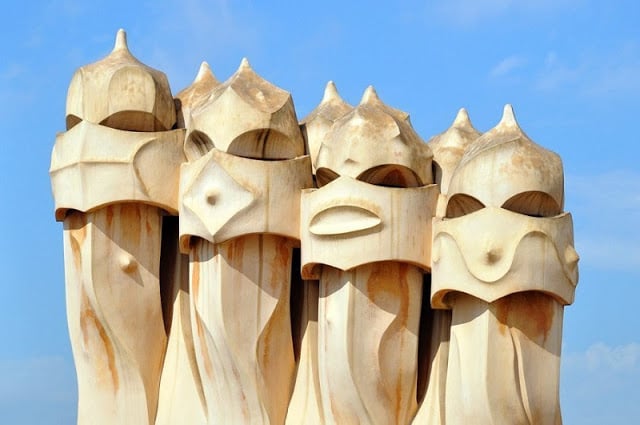 Elementos arquitectónicos de La Pedrera (Casa Milà) Elementos arquitectónicos de La Pedrera (Casa Milà)