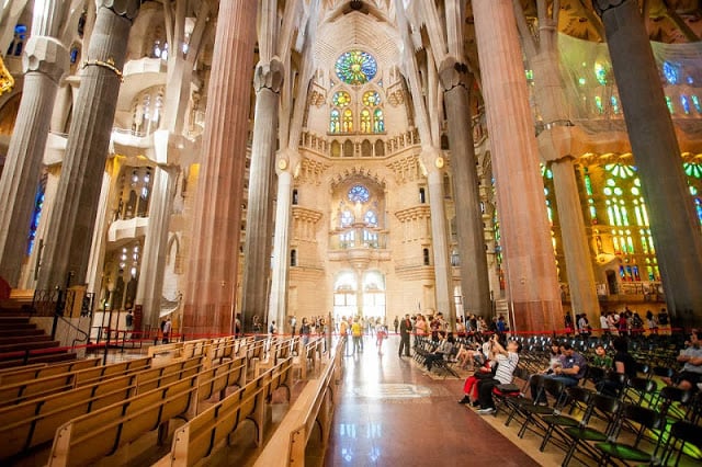 Templo de la Sagrada Familia en Barcelona 