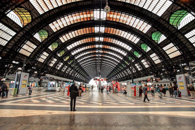 Viaje en tren de Barcelona a Milán