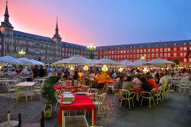 Plaza Mayor - horario de verano Plaza Mayor - horario de verano