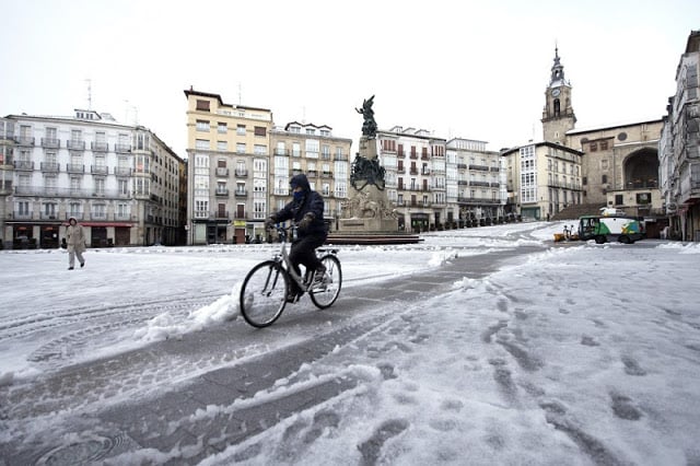 Ciudades con nieve en España