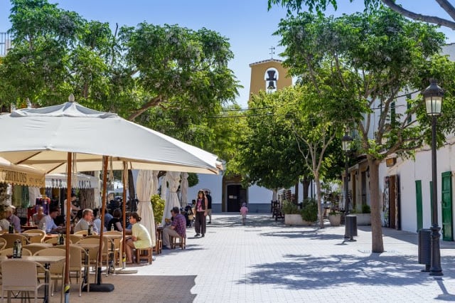 Centro de Santa Gertrudis en Ibiza