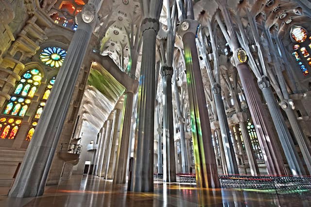 Sagrada Familia en Barcelona Sagrada Familia en Barcelona