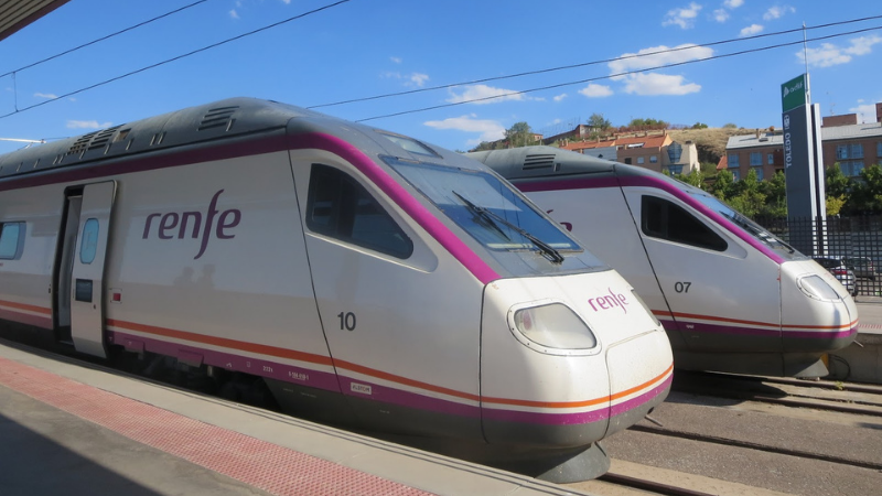 Viaje en tren de Toledo a Madrid